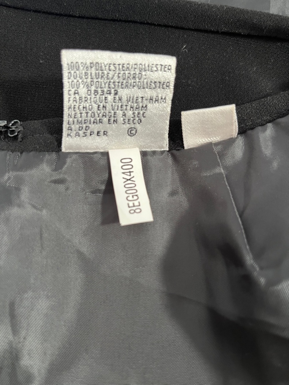 Le Suit Black Women's Pencil Skirt - Picture 8 of 11